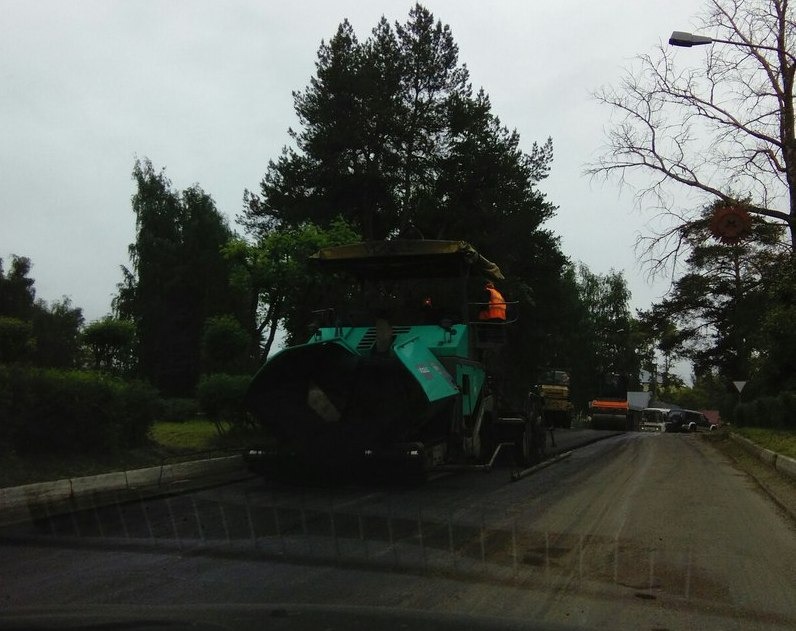 В Чепецке после ливней возобновился ремонт дорог