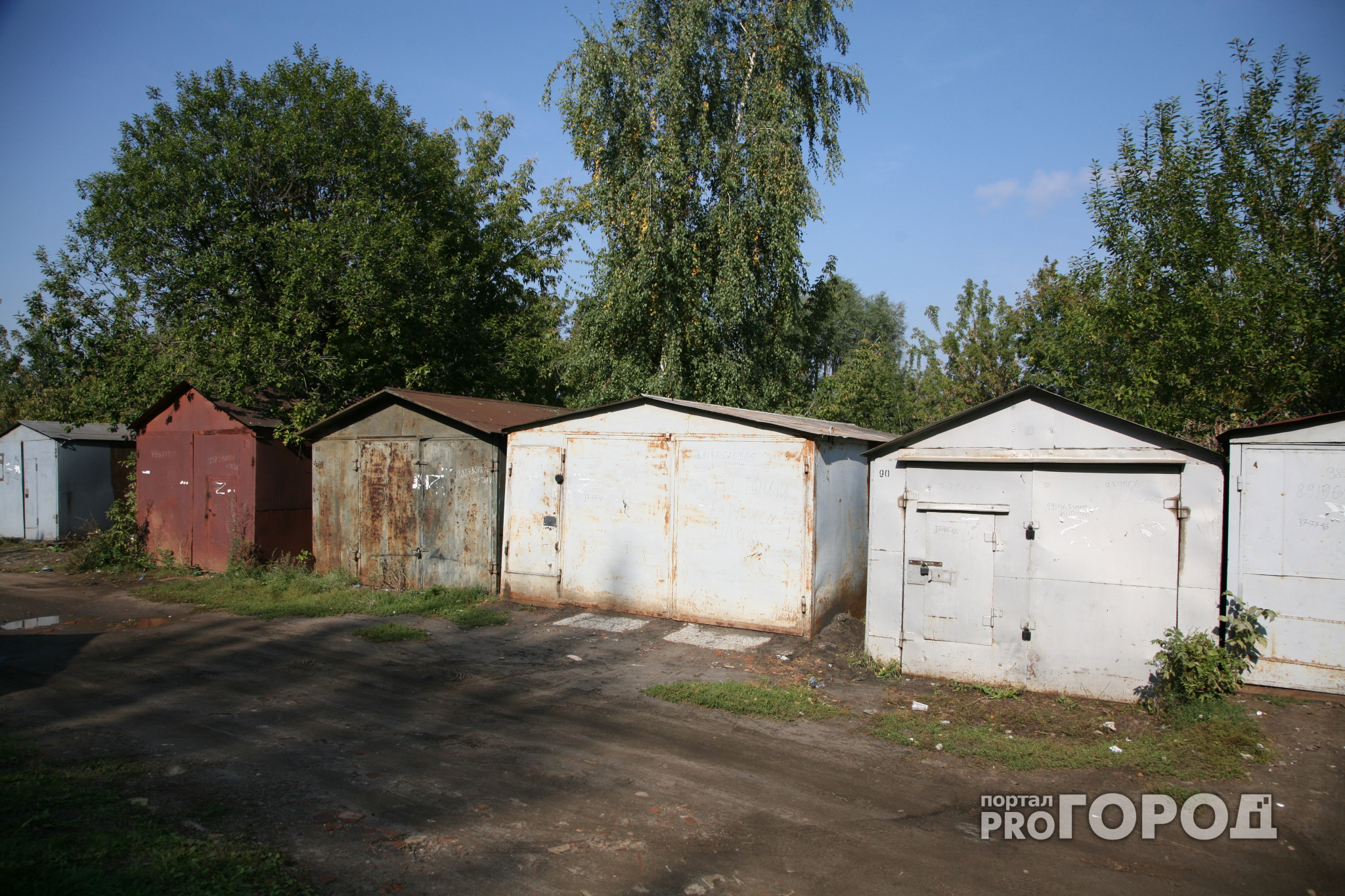 В Кирово-Чепецке снесут 25 гаражей ради благоустройства