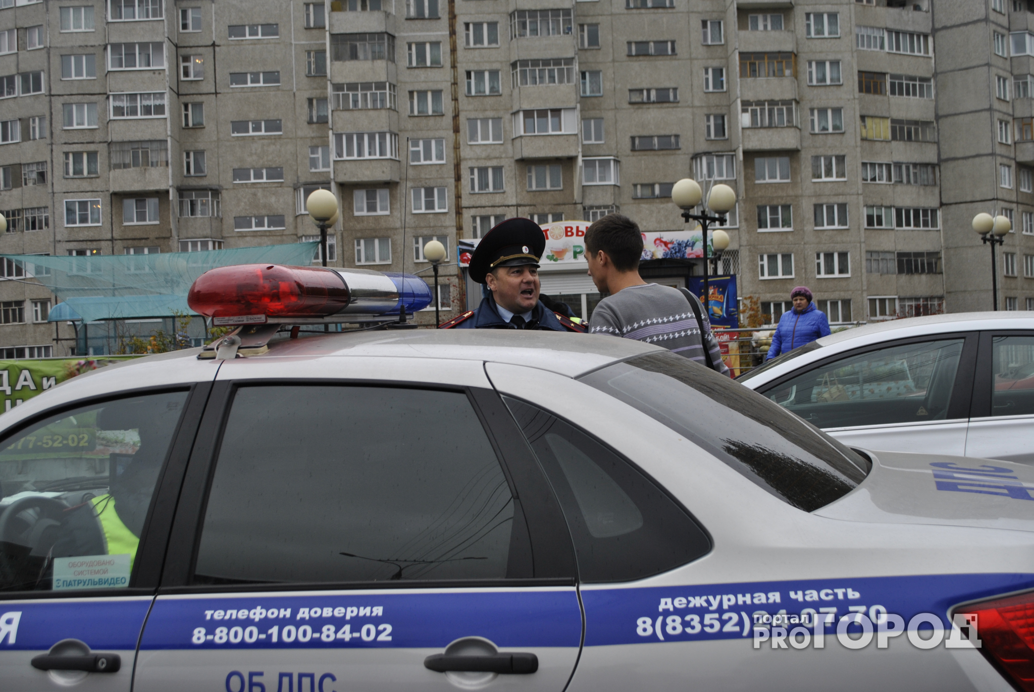 Автоинспекторы в Чепецке проверили, правильно ли водители перевозят детей