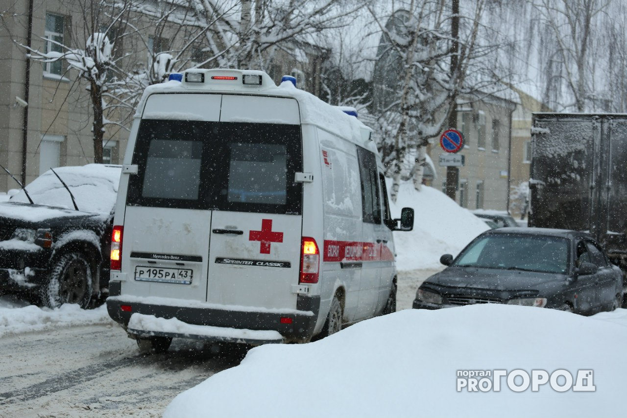 В Чепецке произошло ДТП с двумя пострадавшими