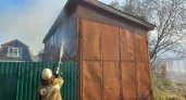 В Кирово-Чепецком районе загорелся дом