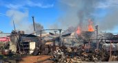 В Кирово-Чепецком районе огонь повредил два садовых участка