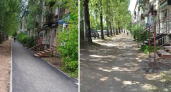  В Кирово-Чепецке благоустраивают тротуар на улице Луначарского