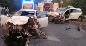 Машины превратились в груду металла: в Слободском районе столкнулись два встречных авто