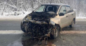 В Кирово-Чепецком районе во встречном ДТП пострадала 24-летняя девушка