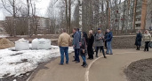 Кирово-чепецкие чиновники проверили состояние парка "Южный" после первой зимы