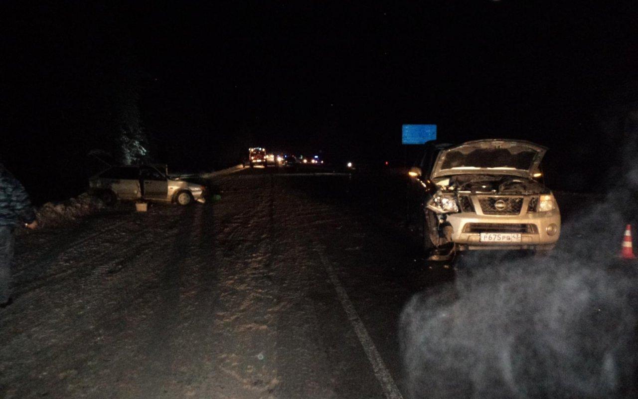 В Чепецком районе столкнулись три машины: есть погибшие