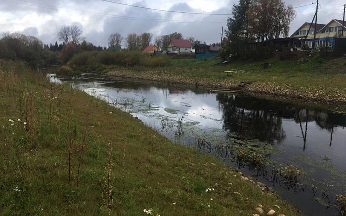 В Кирово-Чепецком районе укрепили берега реки, разрушившей подъезд к домам