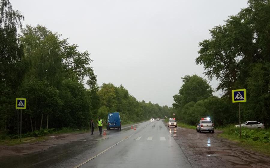 В Кирово-Чепецком районе водитель фургона сбил женщину