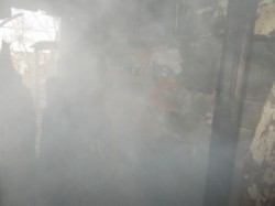 Ночью в Кирово-Чепецком районе сгорела баня
