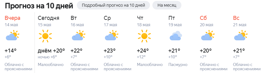 Лето 24 температура
