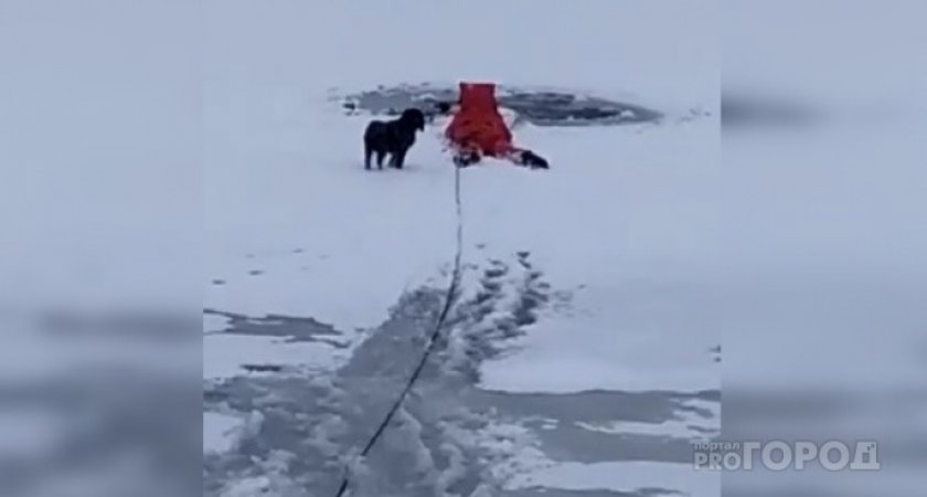 В Кирово-Чепецке мужчина провалился под лед на реке