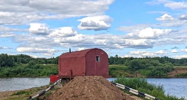 Жители Каринторфа объявили сбор подписей за решение проблемы с понтонным мостом