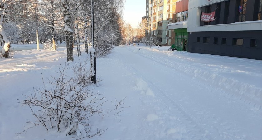 После Нового года в Кирово-Чепецке морозы будут постоянно чередоваться с оттепелями