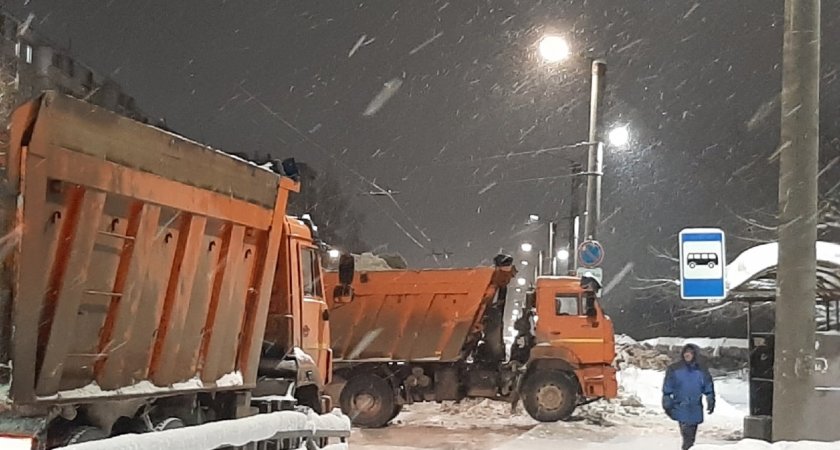 На четырех улицах Кирово-Чепецка не рекомендуется парковать машины из-за уборки снега