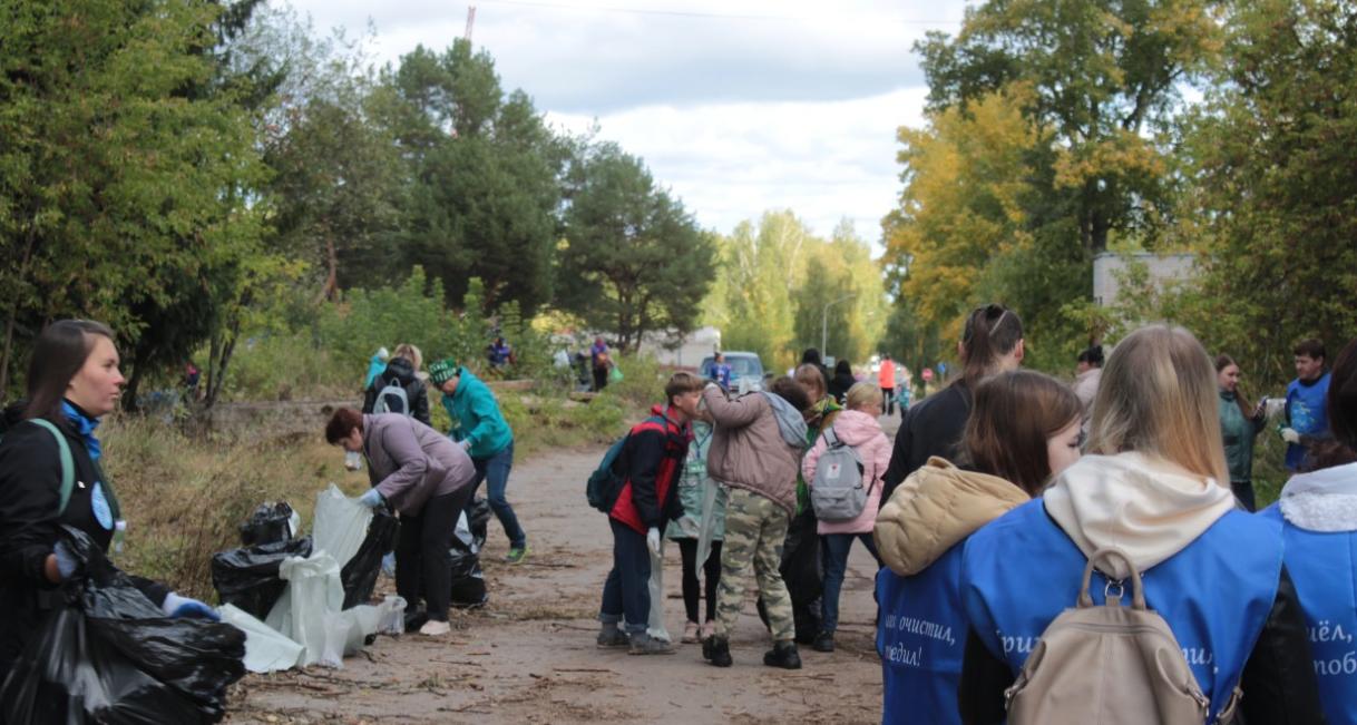 В Кирово-Чепецке жители приняли активное участие в Чистых играх