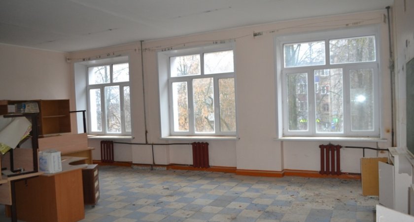 Ремонт в кирово-чепецкой школе №7 продолжается: предыдущий контракт расторгнут