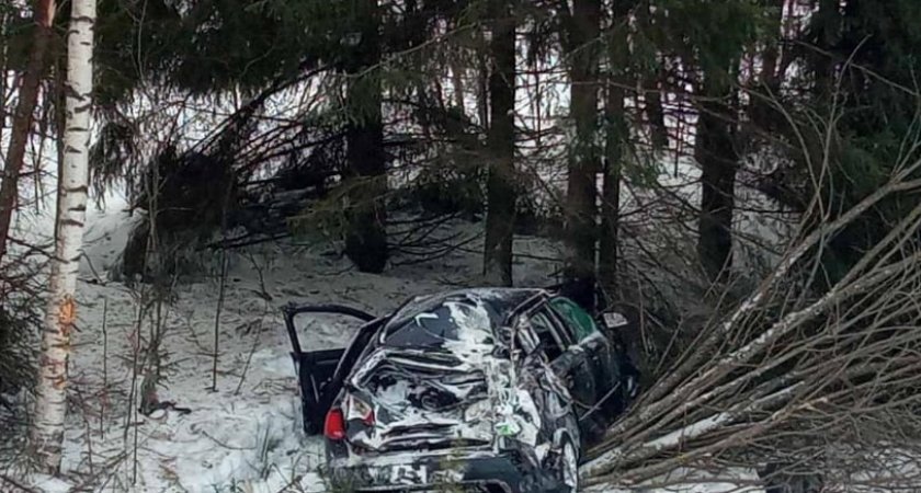 В Кирово-Чепецке водитель Audi не справился с управлением: есть пострадавшие