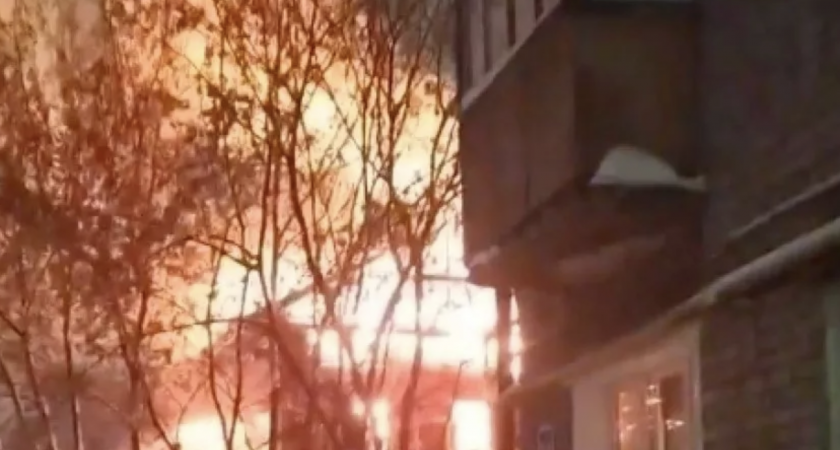 В Кирово-Чепецком районе вспыхнул пожар из-за неисправной печки
