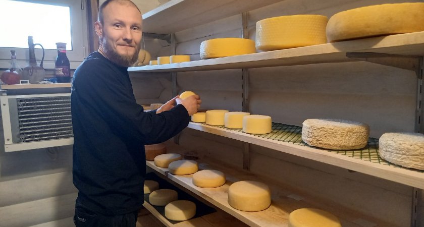 "Сыр — как лекарство": чепецкий фермер рассказал о своем увлечении