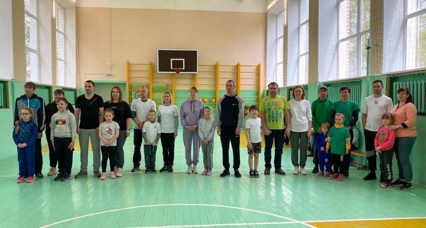7 семей Кирово-Чепецкого района приняли участие в спортивном фестивале