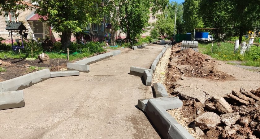 В Кирово-Чепецке уложат почти четыре тысячи квадратных метров асфальта