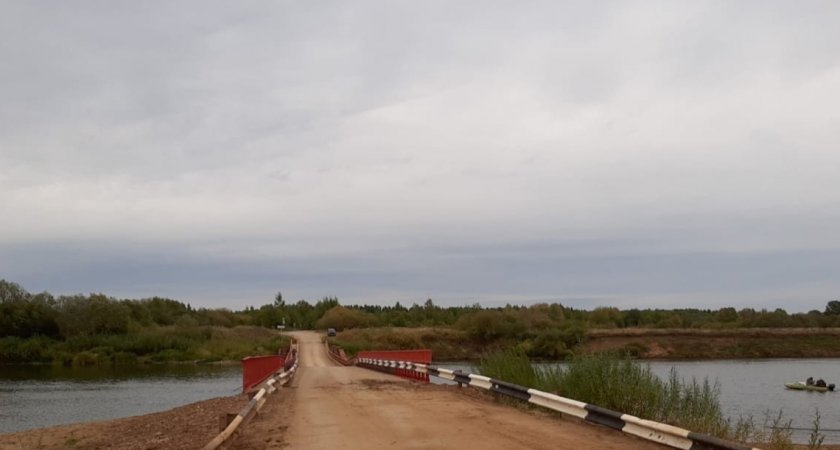 Движение по наплавному мосту в Каринторф ограничат