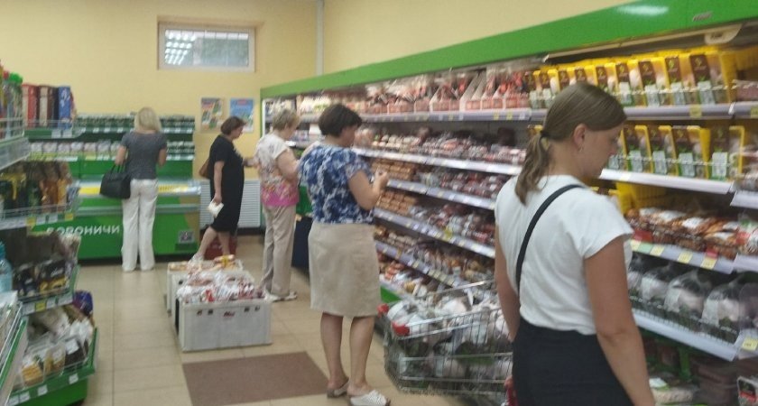 В Кировской области тотально дешевеют продукты питания