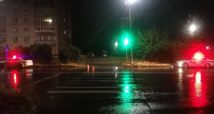 В Чепецке водитель на Nissan сбил подростка на пешеходном переходе