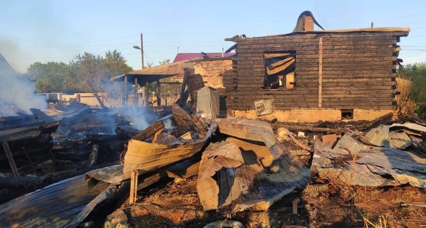 В Кировской области из-за погодных аномалий произошло два пожара за день