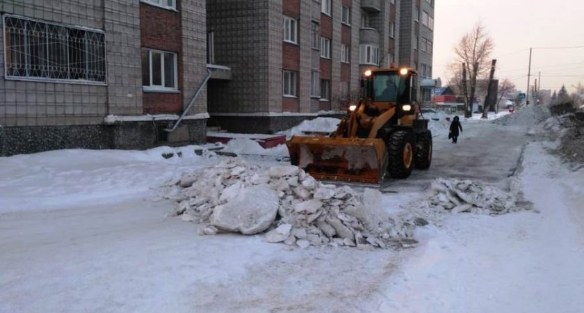 В Кирово-Чепецке пройдет комплексная механизированная чистка дворов от снега