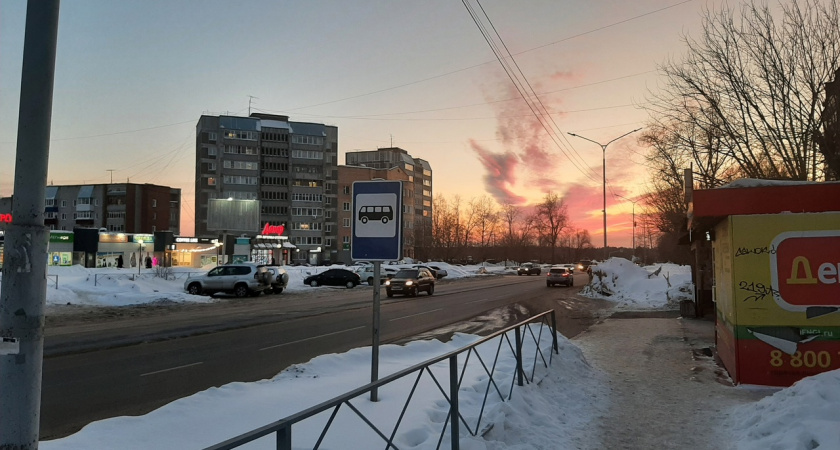 В праздничные февральские выходные температура в Кирово-Чепецке поднимется до -1 градуса