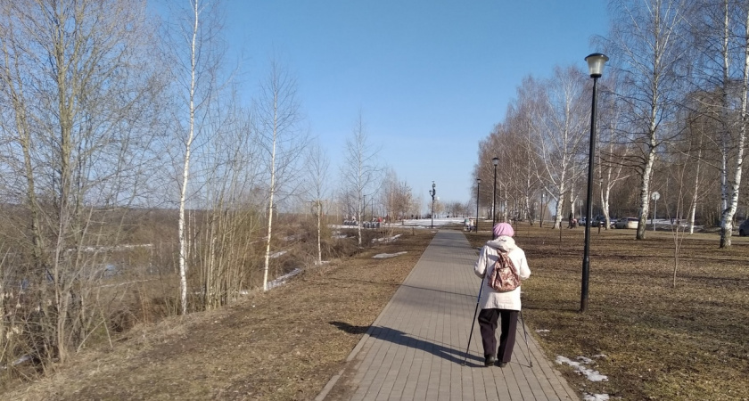 В Кирово-Чепецке воздух прогреется до +12 градусов