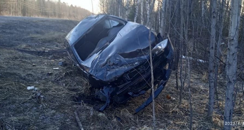 Смертельное ДТП: в Кировской области пьяный водитель иномарки врезался в дерево 