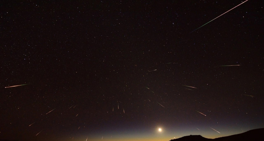 Чепчане смогут наблюдать один из самых ярких весенних звездопадов