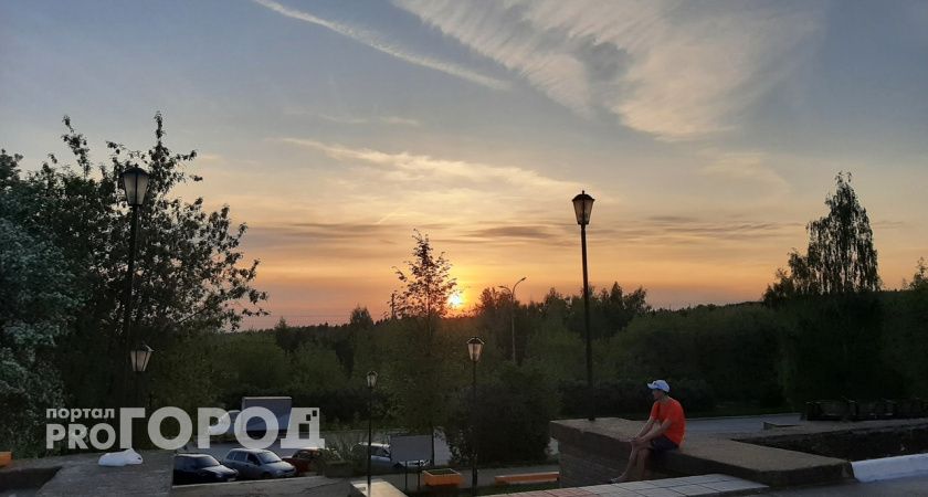 На Кирово-Чепецк надвигается жара