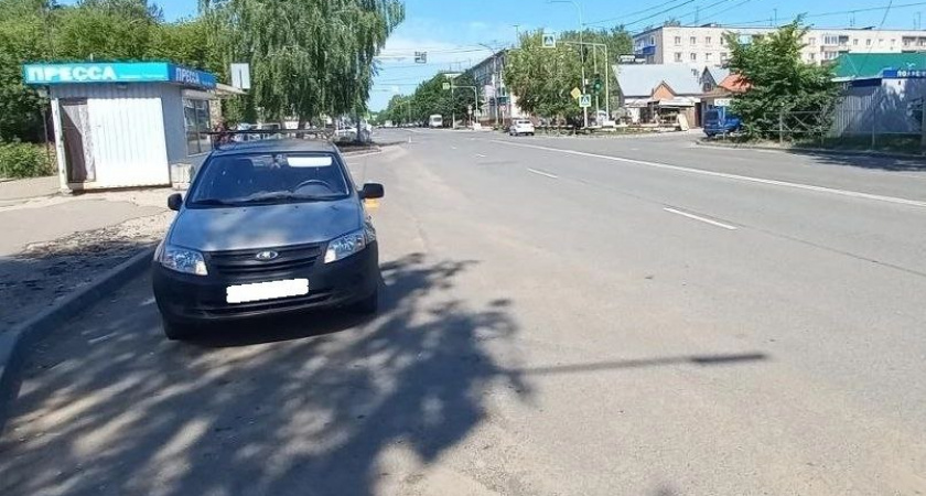 В Кирово-Чепецке на проспекте Мира 72-летний водитель Lada Granta сбил пешехода
