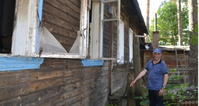 "Был уверен, что не сгорю": 80-летний житель Каринторфа о тушении пожара в своем доме