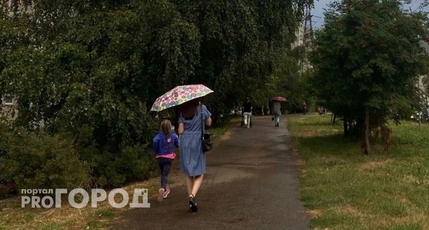 В понедельник в Кирово-Чепецке прогнозируются грозы