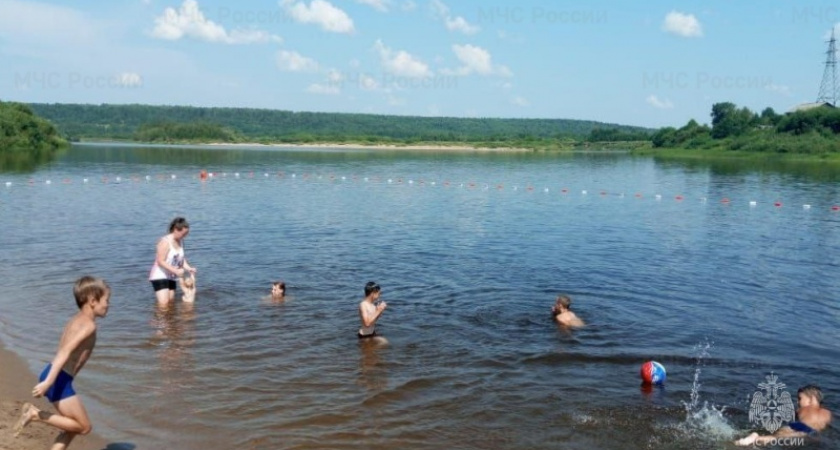 С начала купального сезона в Кировской области утонули шесть детей