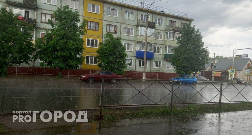 Выходные в Кирово-Чепецке будут дождливыми и холодными