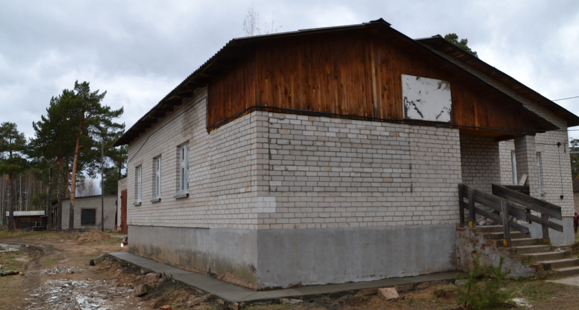 В Каринторфе ремонтируют здание поста пожарной охраны