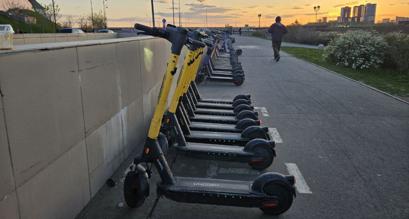 У кировчан вырос интерес к аренде электросамокатов