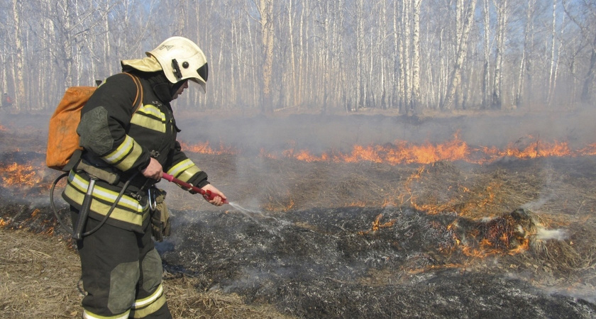 В Кировской области наблюдается повышенная пожароопасность в лесах
