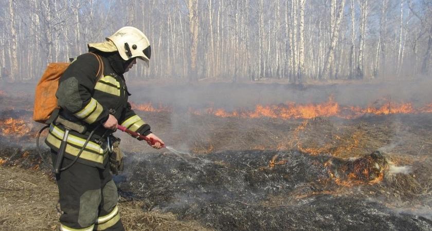 В лесах Кировской области сохраняется чрезвычайная пожарная опасность