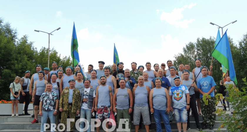 В Кирово-Чепецке отметили 94-ю годовщину ВДВ: фоторепортаж с праздника 