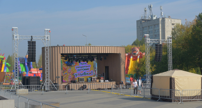 В Кирово-Чепецке продолжаются народные гуляния по случаю Дня города