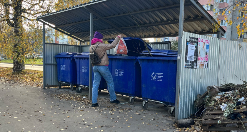 В Кирово-Чепецком районе организуют раздельный сбор мусора