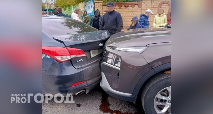 В Кирове ребенок оказался под колесами Hyundai Santa Fe