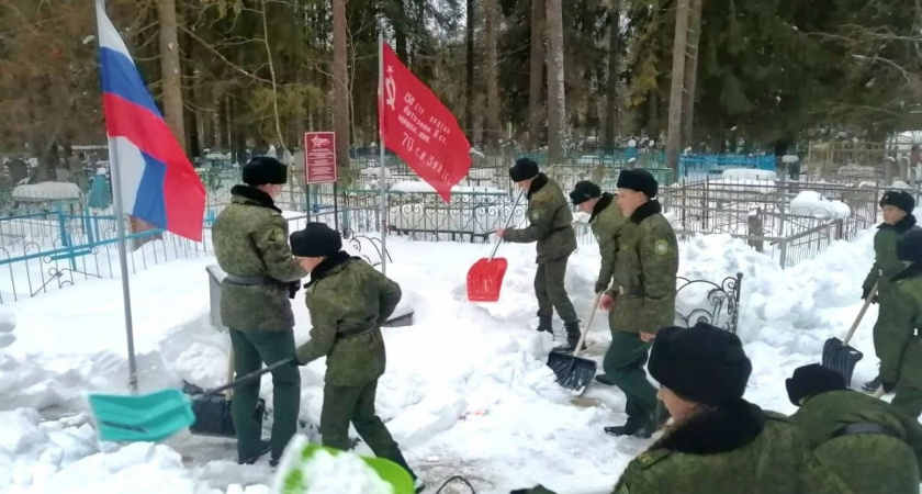 Кадеты из Просницы почтили память погибших воинов